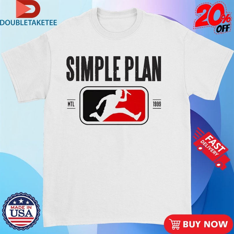 Official Simple Plan MTL 1999 MLB Shirts