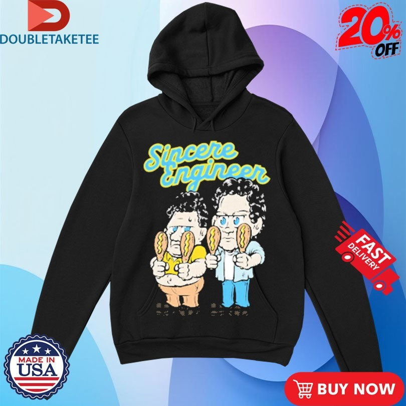 Official Sincere Engineer Smells Like Corn Dogs In Here Shirts