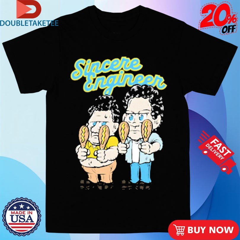 Official Sincere Engineer Smells Like Corn Dogs In Here Shirts