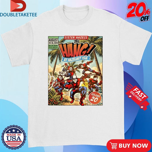 Official Sister Hazel Aug 28-30 2026 In Isle of Palms, SC Tour Shirts