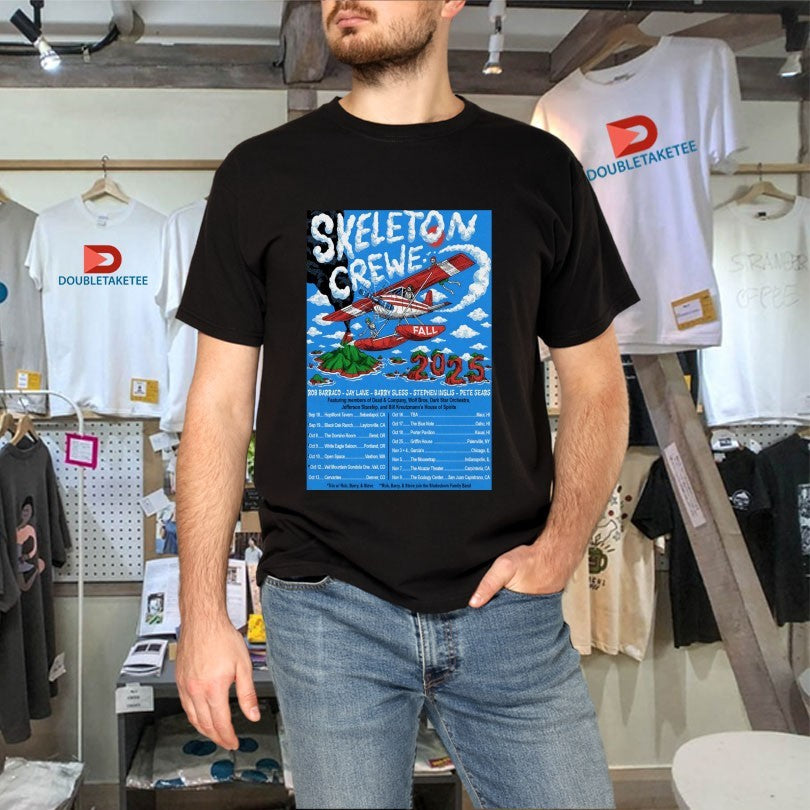 Official Skeleton Crewe Fall Tour 2025 Dates Shirts