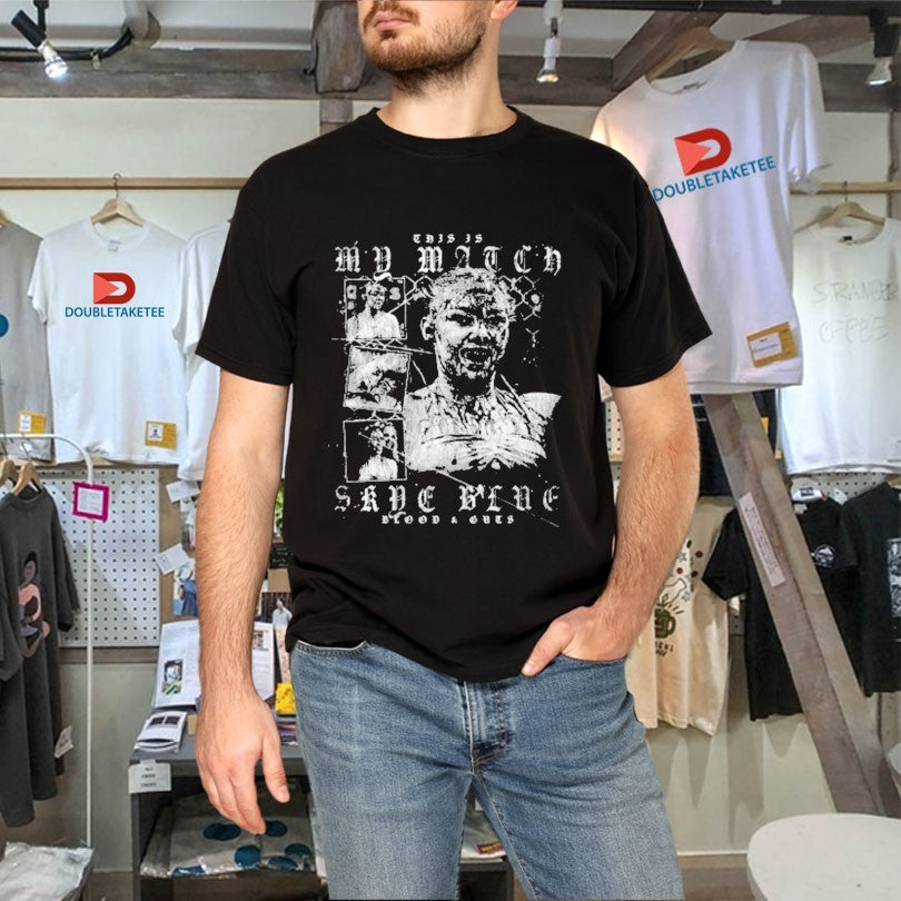 Official Skye Blue This Is My Match AEW Shirts