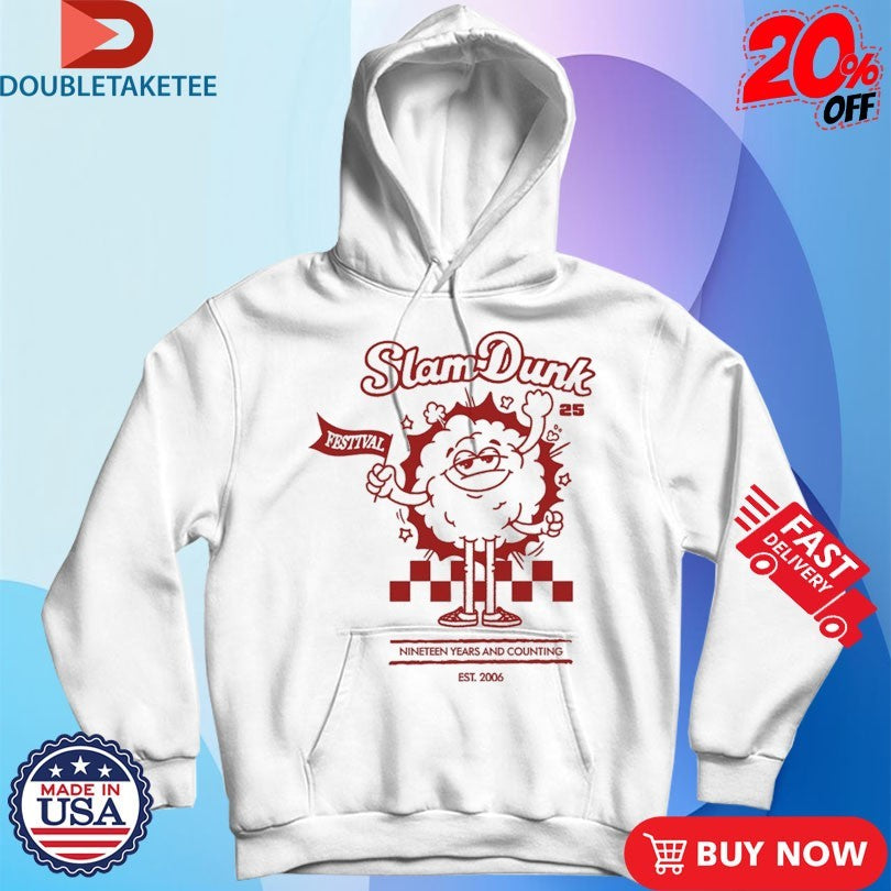 Official Slam Dunk Festival And Counting Est 2006 Mascot Shirts