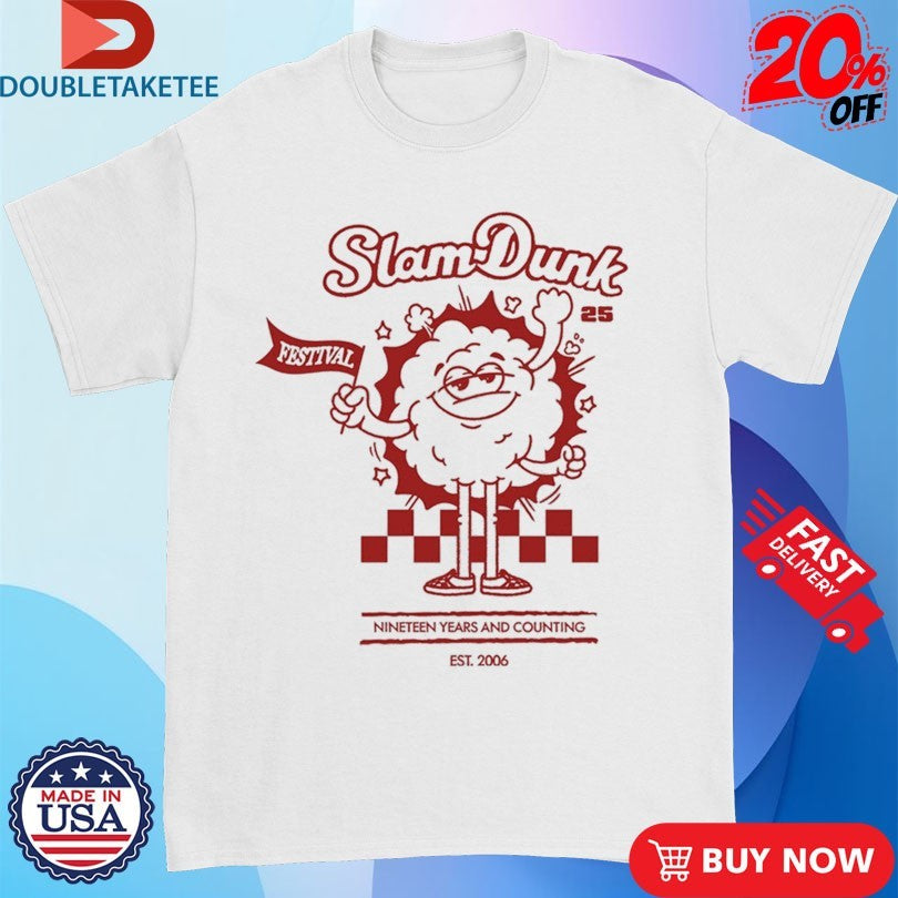 Official Slam Dunk Festival And Counting Est 2006 Mascot Shirts