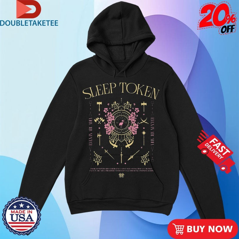 Official Sleep Token Even In Arcadia Look To Windward Emergence Past Self Dangerous Caramel Provider Damocles Gethsemane Infinite Baths Weapons Shirts
