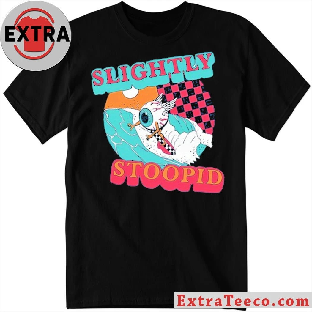 Official Slightly Stoopid Checkered Eye Tee Shirt