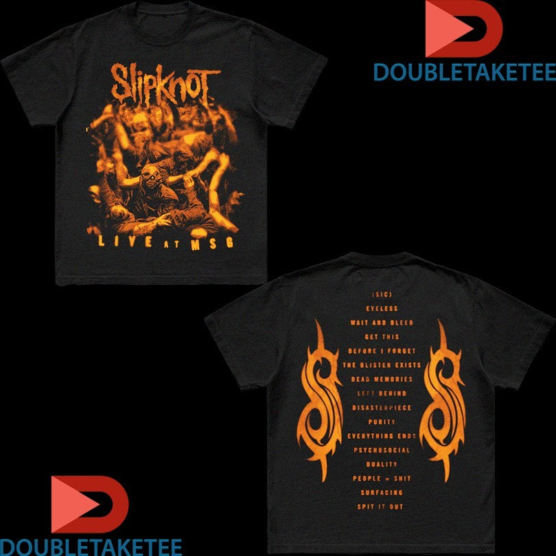 Official Slipknot Live at MSG Fan Pack I Shirts