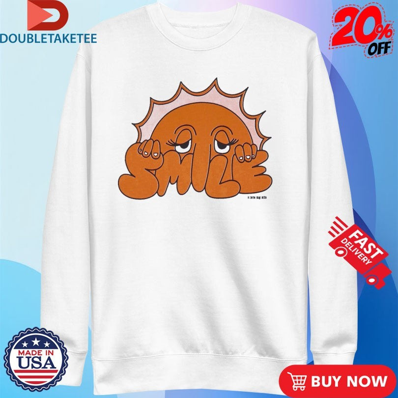 Smile Anniversary Sun Big Bud Press Shirts