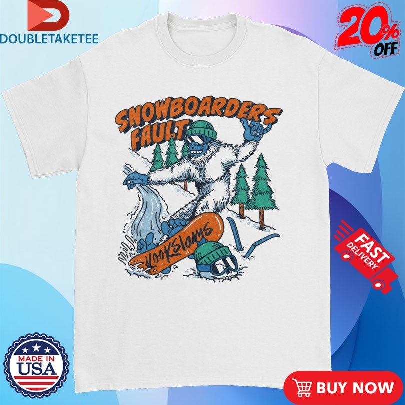 Official Snowboarders Fault Kookslams Shirts