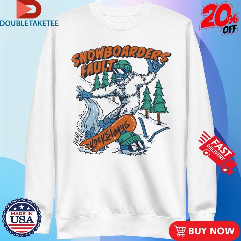 Official Snowboarders Fault Kookslams Shirts