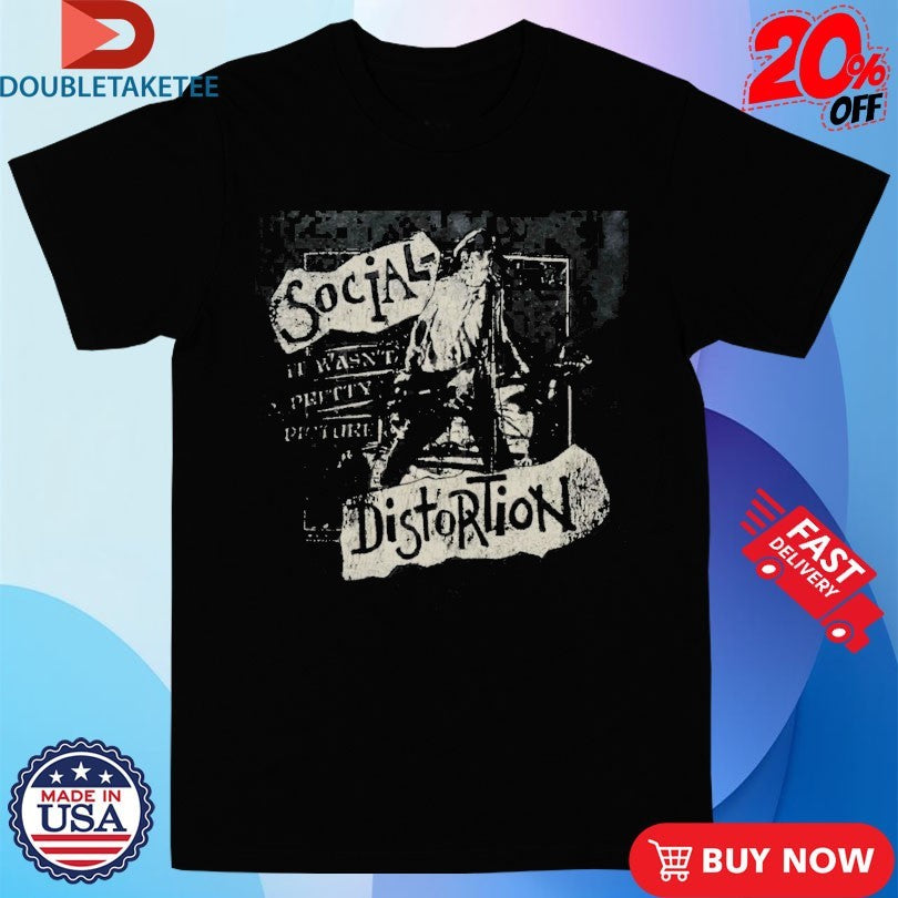 Official Social Distortion Pretty Picture Shirts