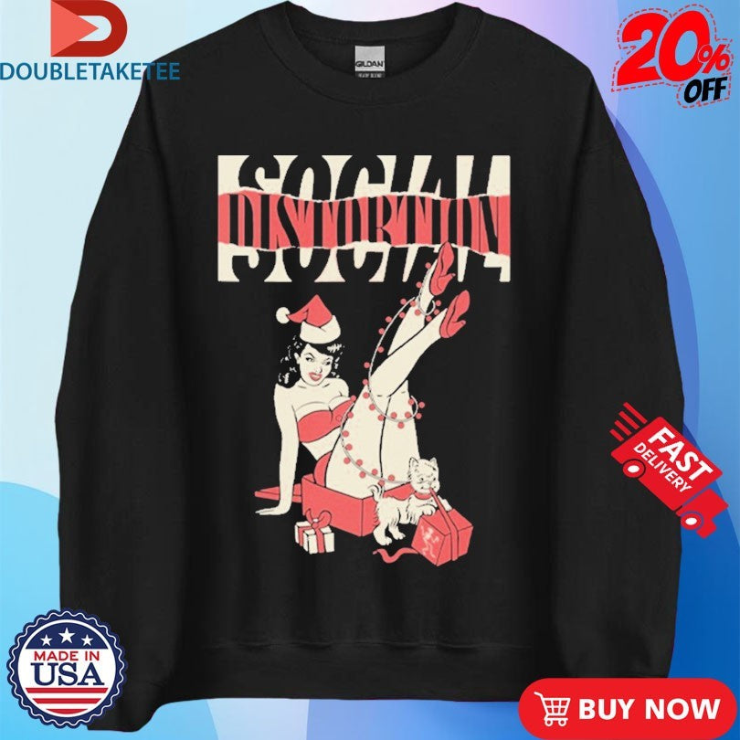 Official Social Distortion Torn Holiday Christmas Shirts