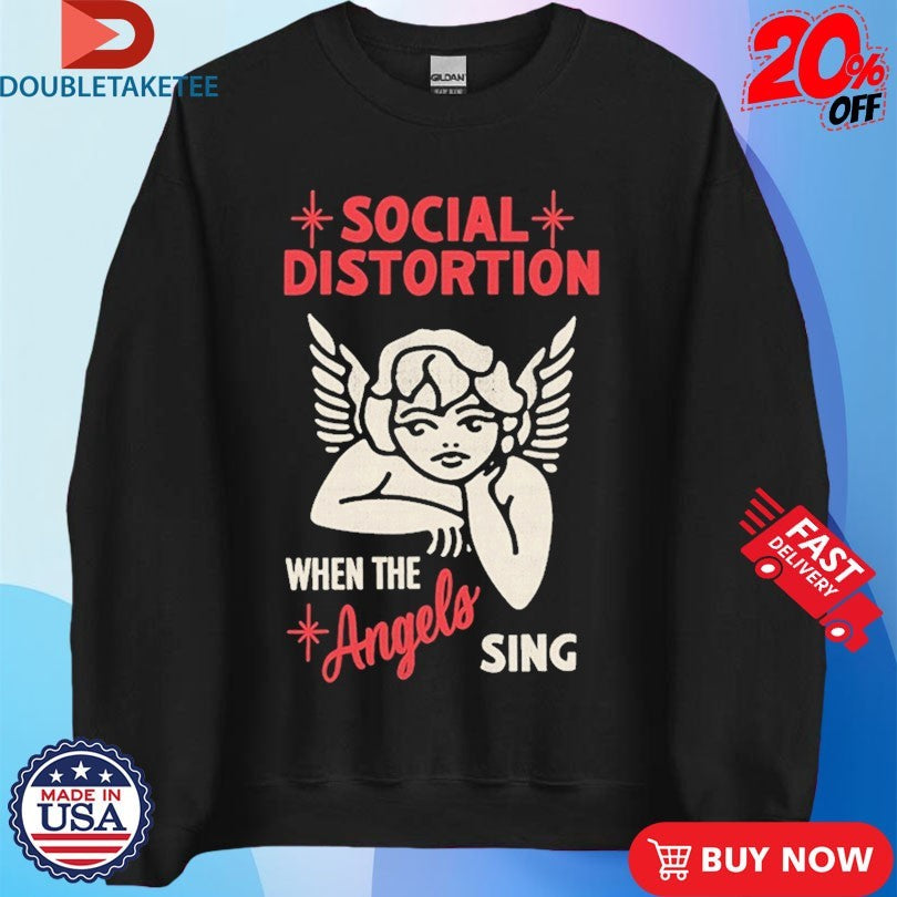 Official Social Distortion When The Angels Sing Shirts