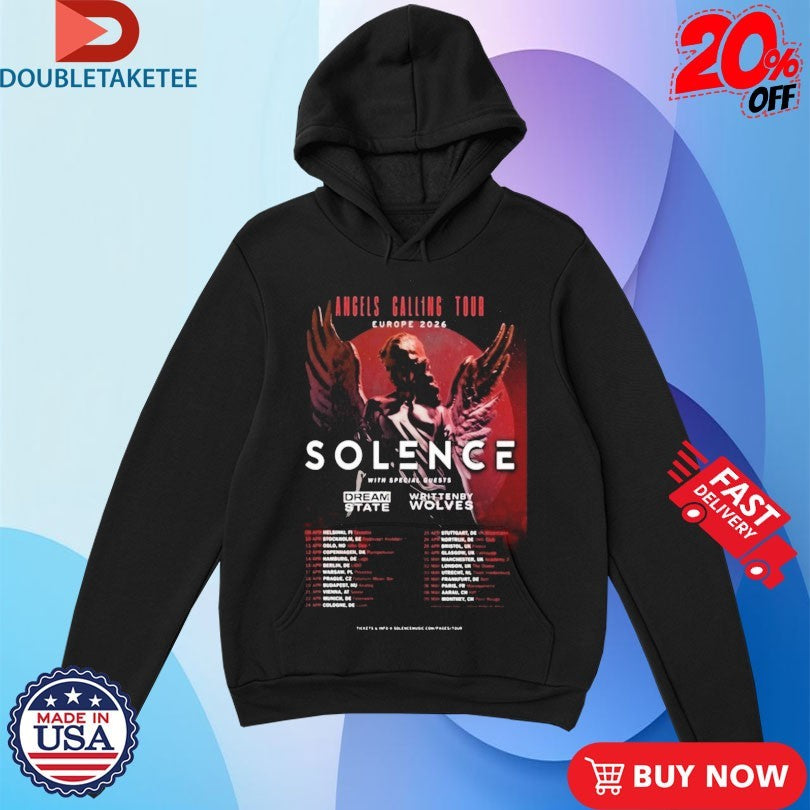 Official Solence UK Dates For Spring 2026 Headline Tour Shirts