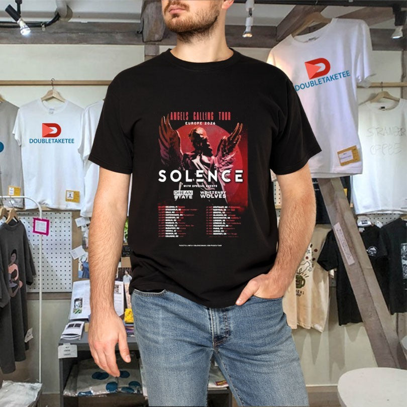 Official Solence UK Dates For Spring 2026 Headline Tour Shirts