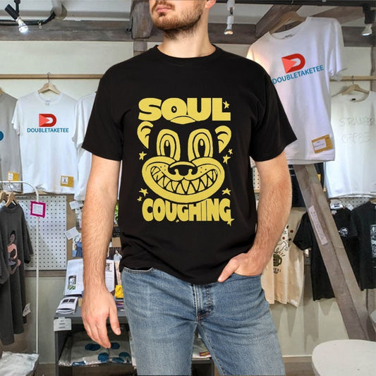 Official Soul Coughing 2024 Tour Head Shirts