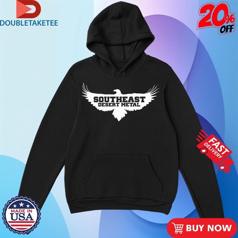 Official Southeast Desert Metal Logo Bird Shirts