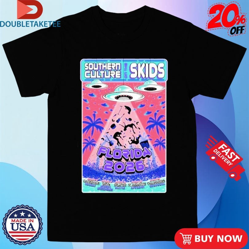 Official Southern Culture On The Skids Florida 2026 UFO Shirts