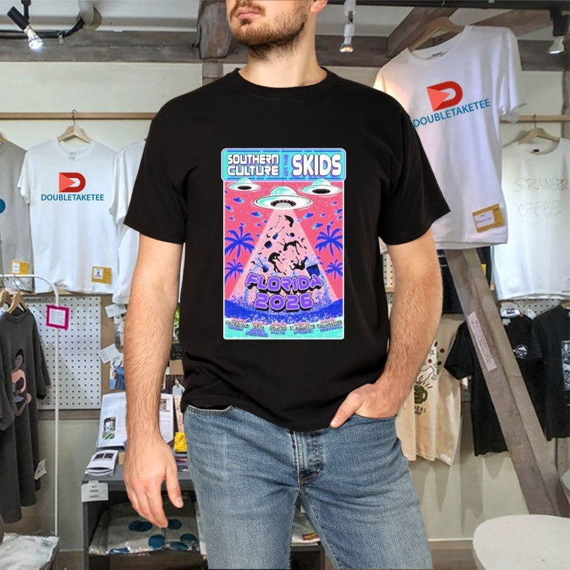 Official Southern Culture On The Skids Florida 2026 UFO Shirts