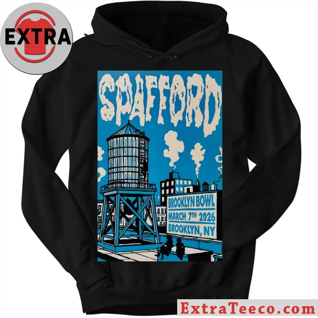 Official Spafford Brooklyn NY On March 7 2026 Tour Poster Shirt