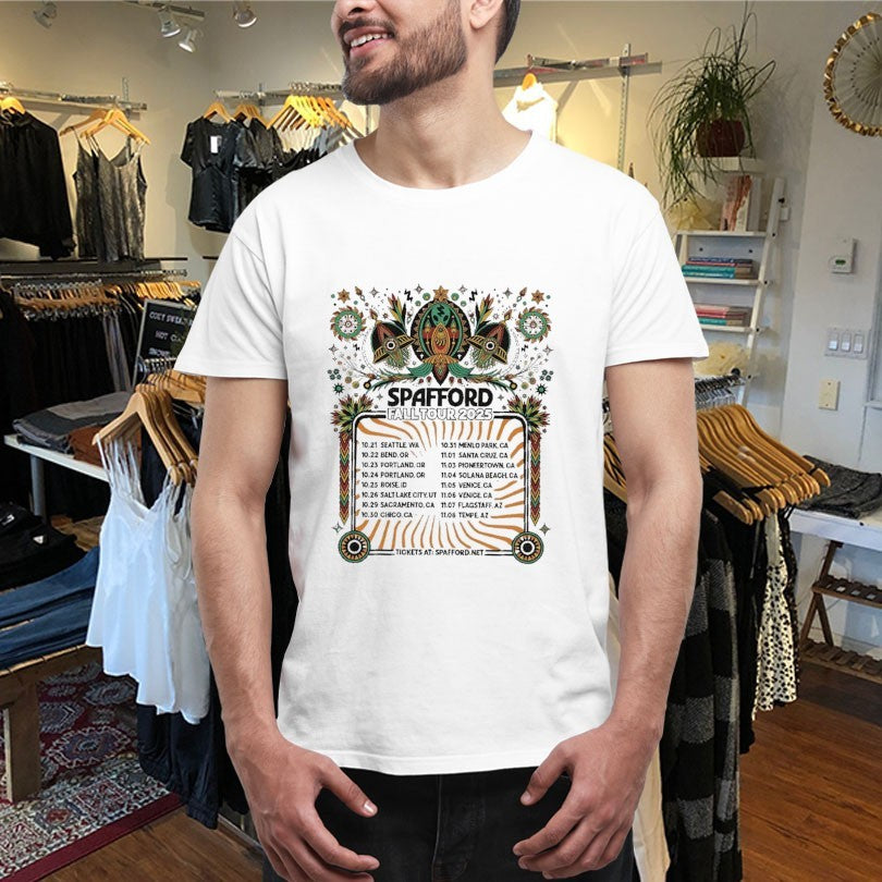 Official Spafford Fall Tour 2025 October And November 2025 Shirts