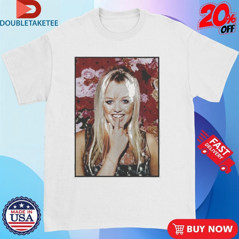 Official Spice Girls Emma Floral Photo Shirts