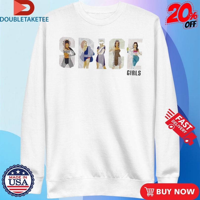 Official Spice Girls Spiceworld Album Shirts