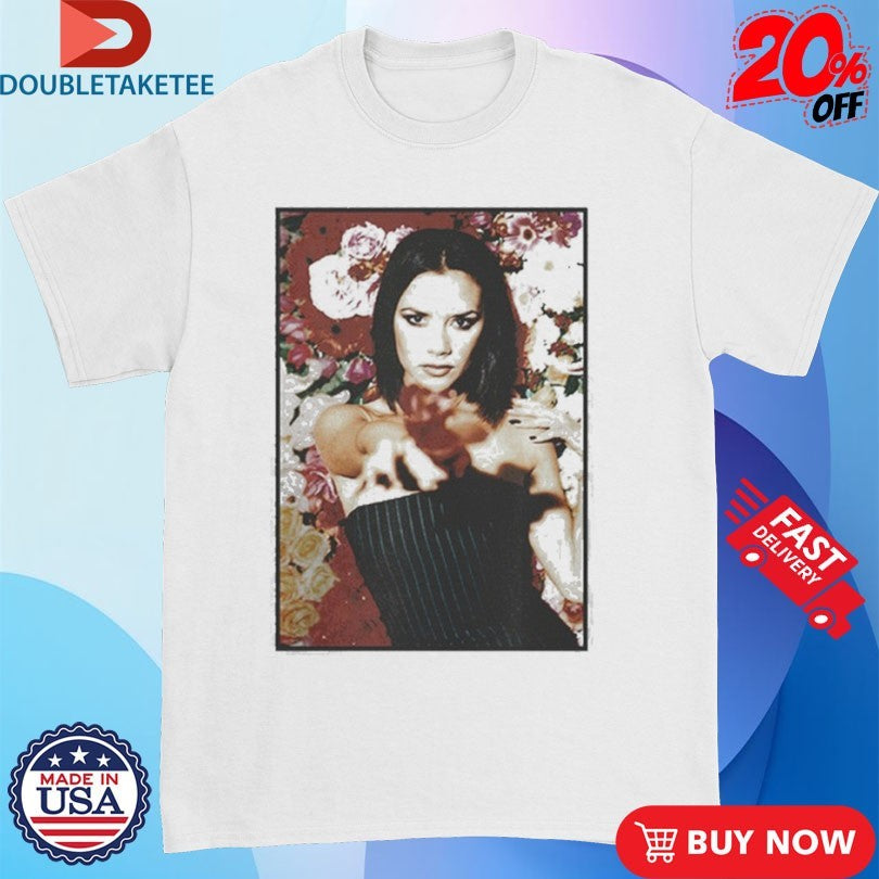 Official Spice Girls Victoria Floral Photo Shirts