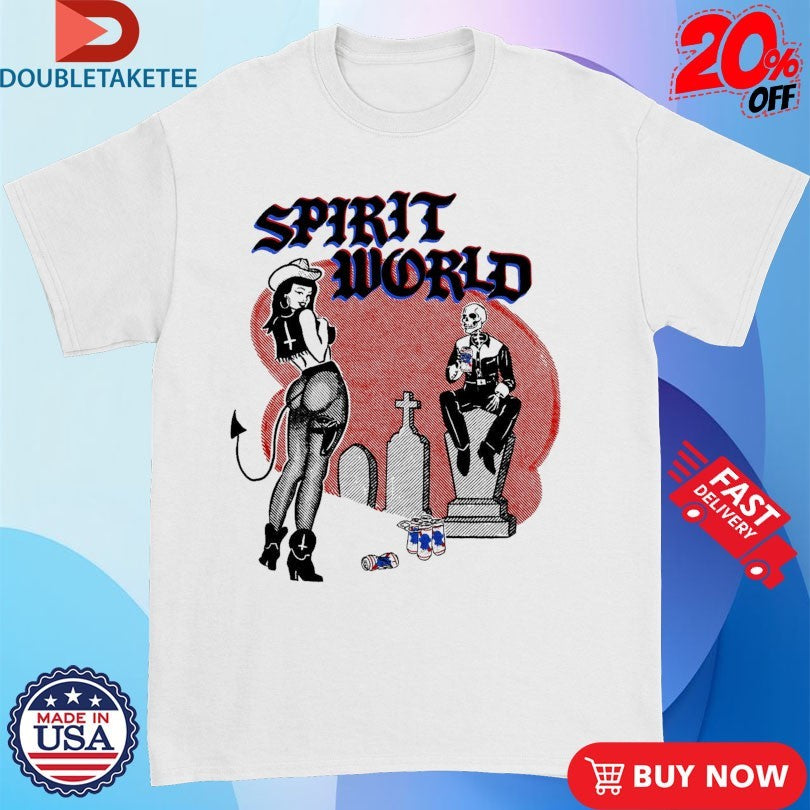 Official Spiritworld Pabst Blue Ribbon PBR Beer Skeleton Shirts