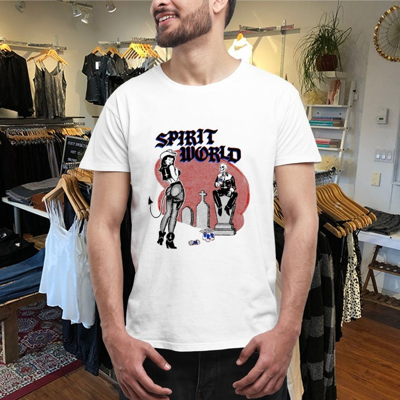 Official Spiritworld Pabst Blue Ribbon PBR Beer Skeleton Shirts
