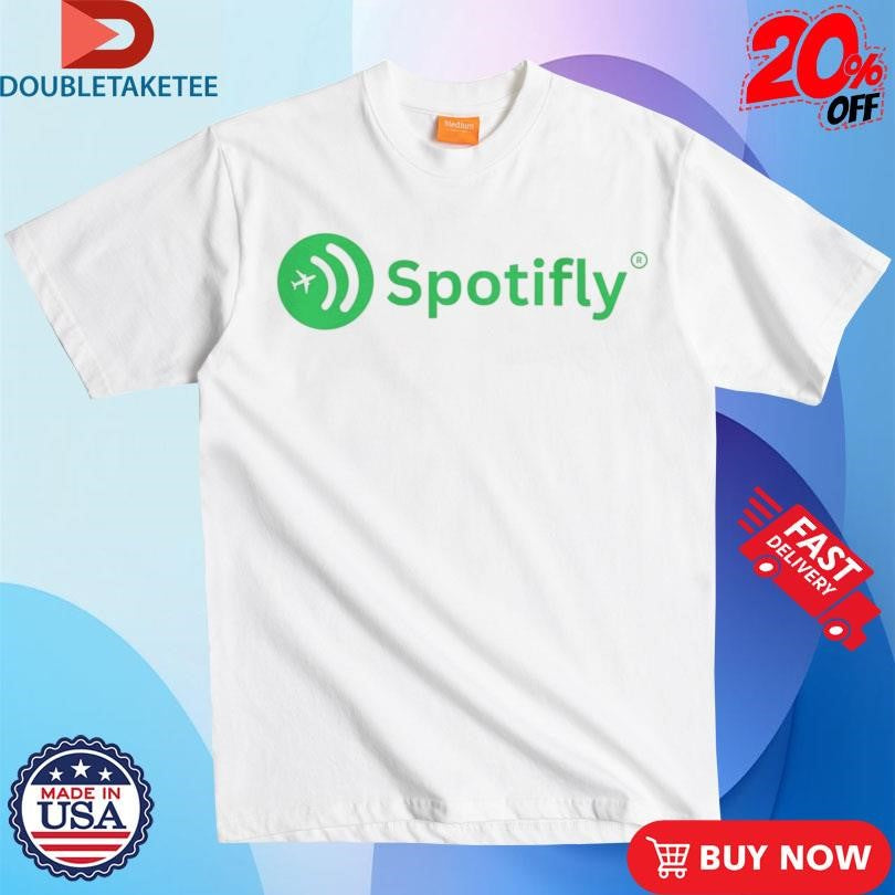 Official Spotifly Spotify Logo Planet Shirts