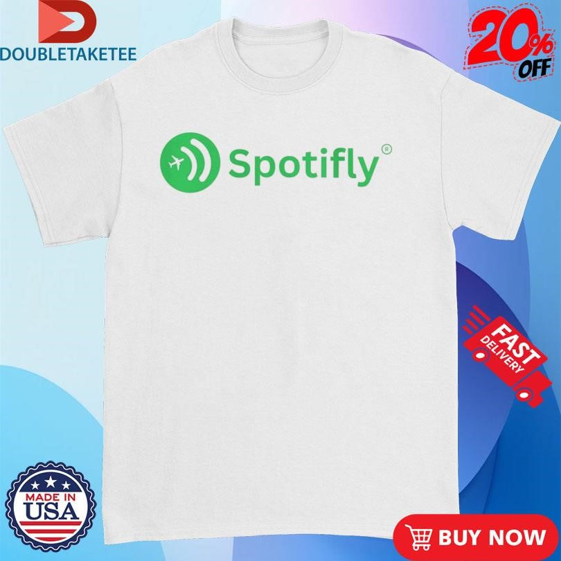 Official Spotifly Spotify Logo Planet Shirts
