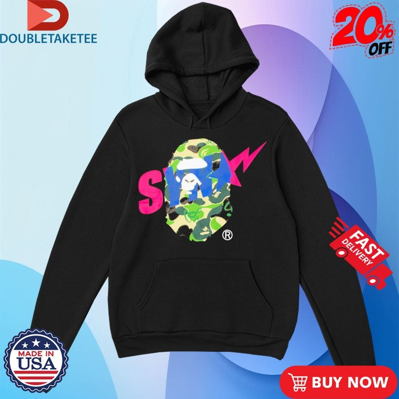 Official Spotify Unites Bape And Central Cee X Syna World Shirts