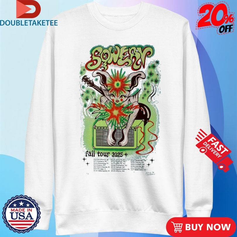 Official Sqwerv Fall Tour 2025 Shirts