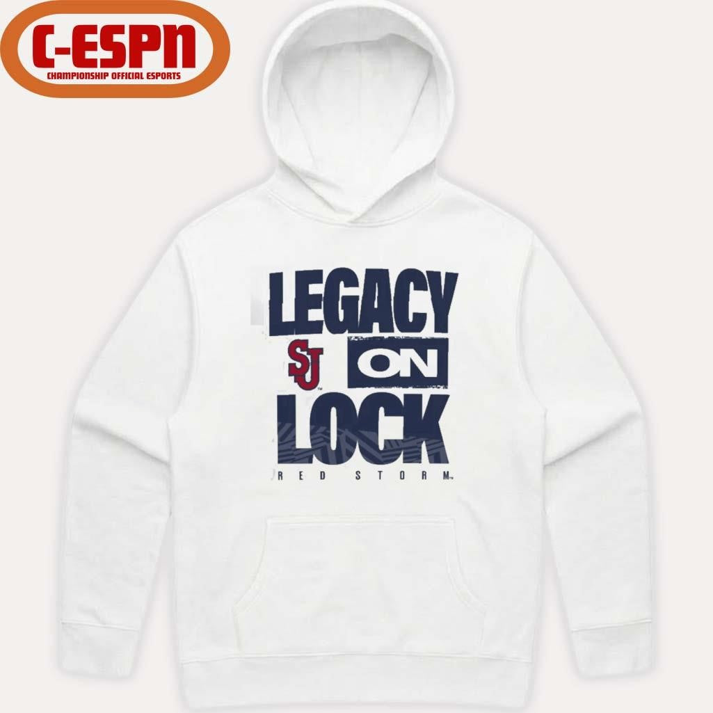 Official St. John’s Red Storm Basketball Legacy On Lock Shirt