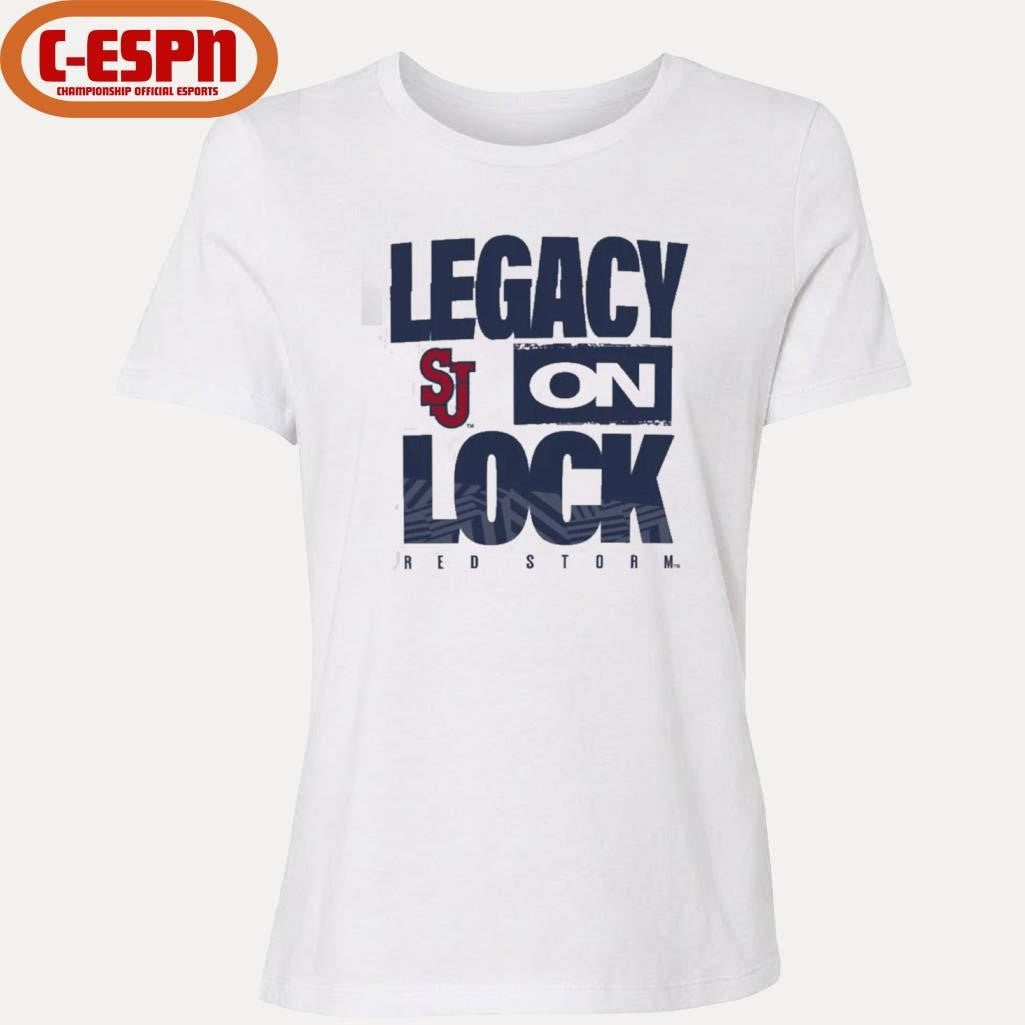 Official St. John’s Red Storm Basketball Legacy On Lock Shirt