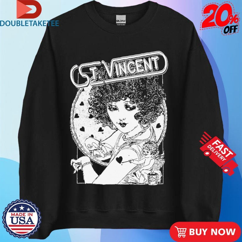 Official St. Vincent Cupid Photo T-Shirtss
