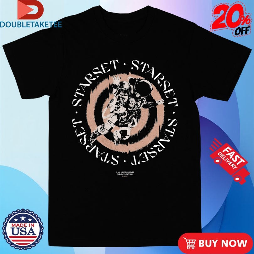 Official Starset Target Astronaut Circle Shirts