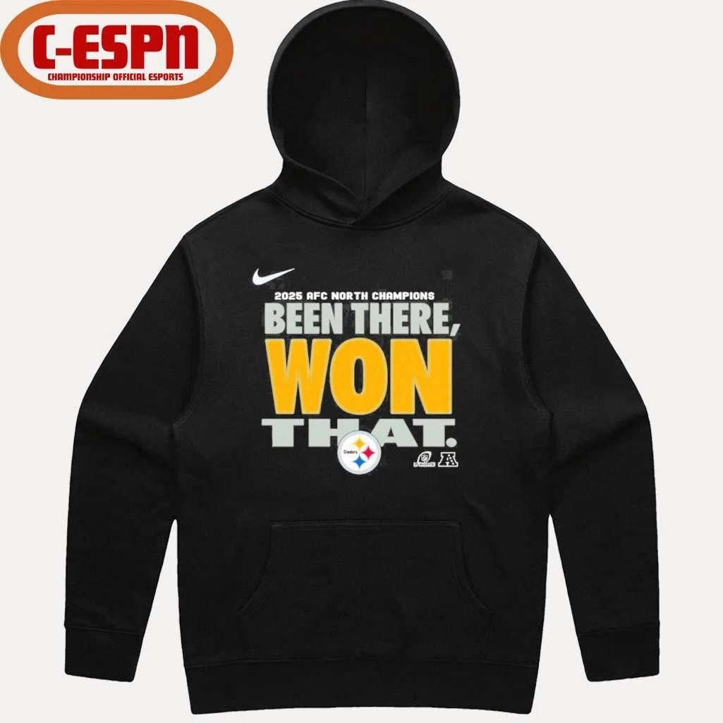 Official Steelers Been There Won That Division Champions Shirt