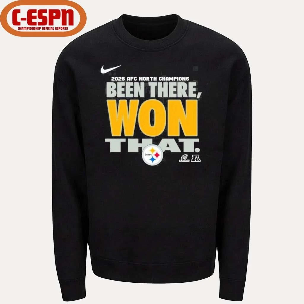 Official Steelers Been There Won That Division Champions Shirt