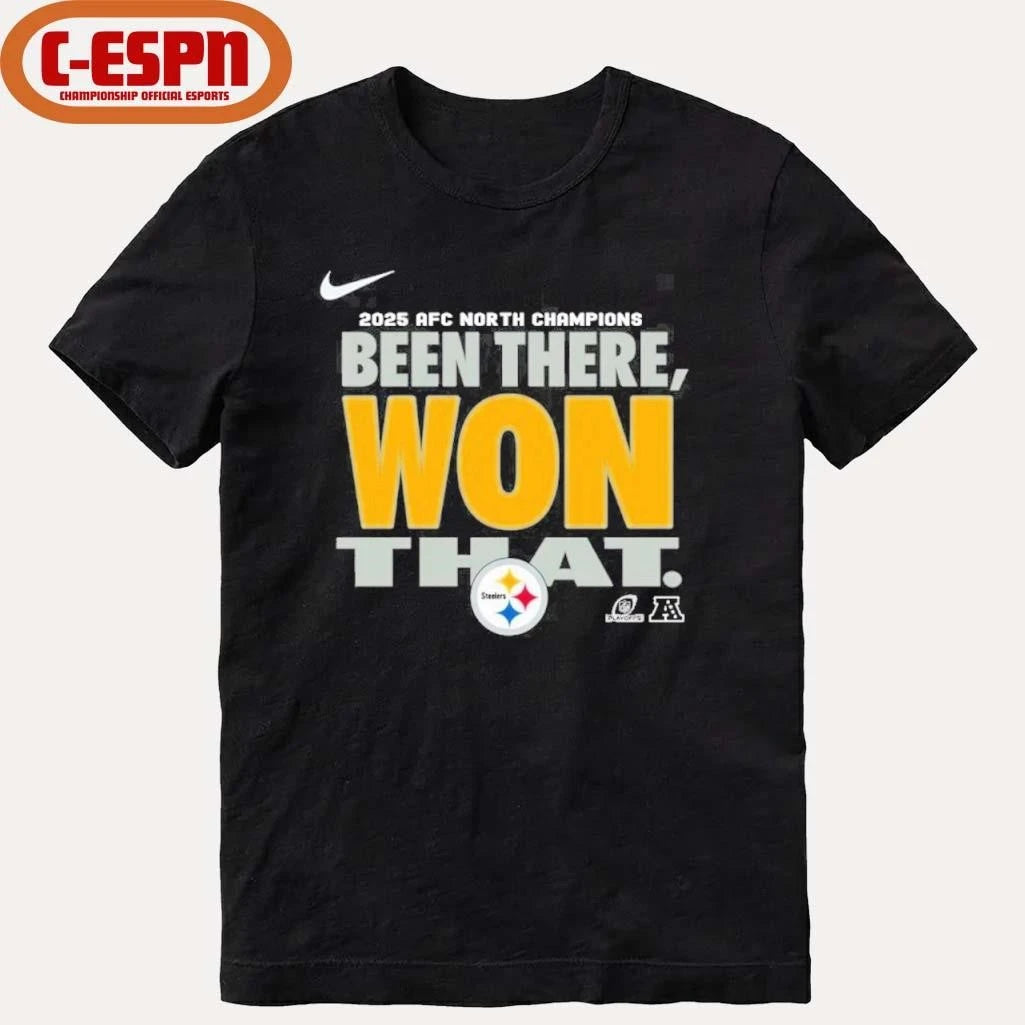 Official Steelers Been There Won That Division Champions Shirt