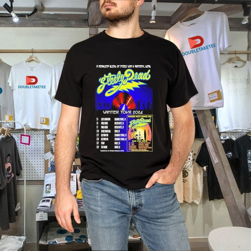 Official Steely Dead Winter Tour 2026 Dates Shirts