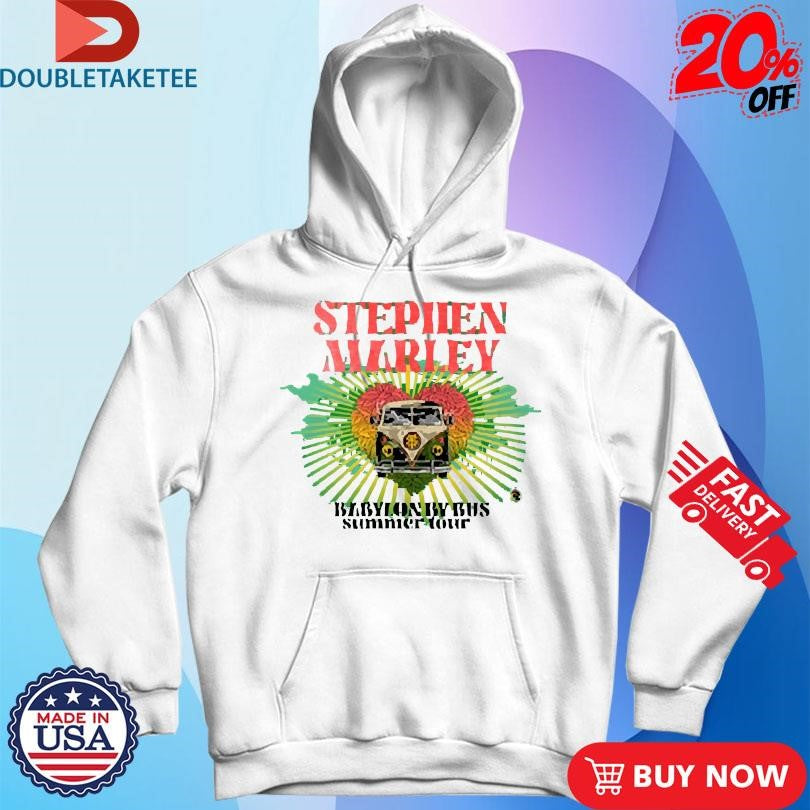 Official Stephen Marley 2023 Babylon By Bus Summer Tour Shirts