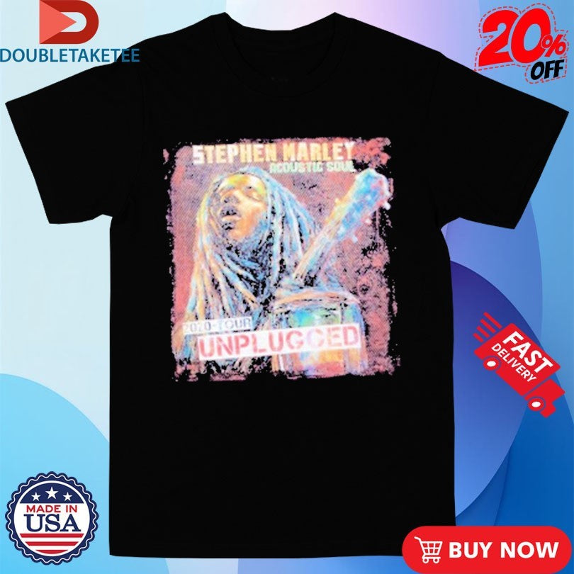 Official Stephen Marley Acoustic Soul Unplugged 2020 Tour Shirts