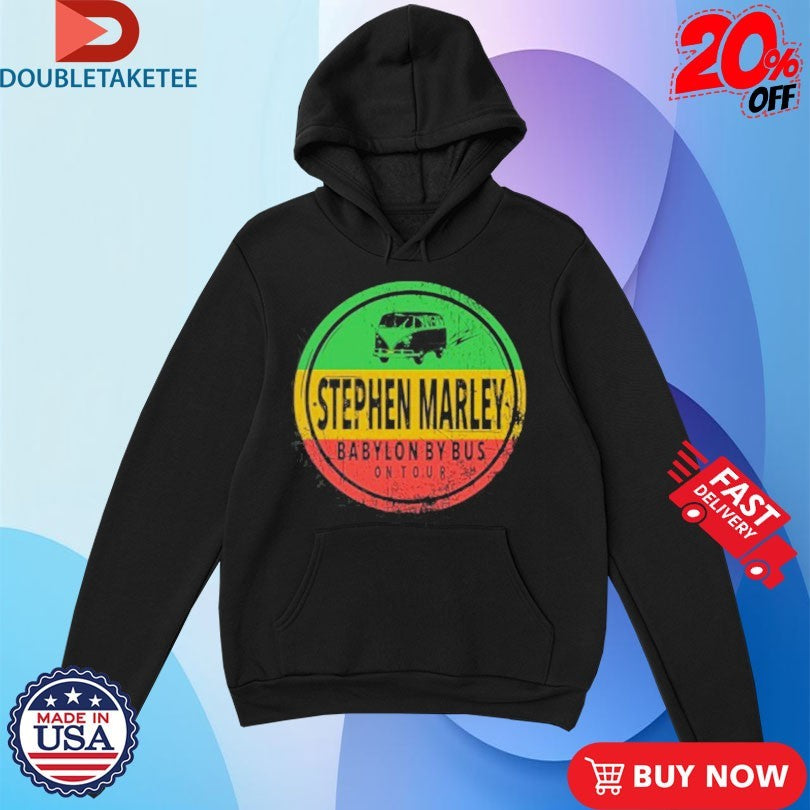 Official Stephen Marley Babylon By Bus On Tour Shirts