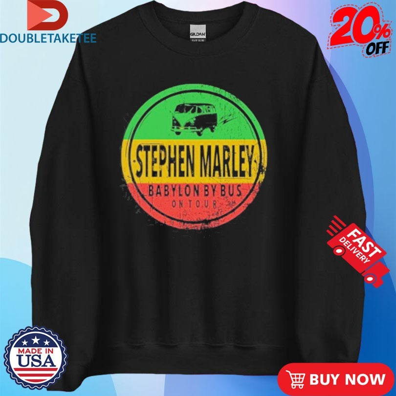 Official Stephen Marley Babylon By Bus On Tour Shirts