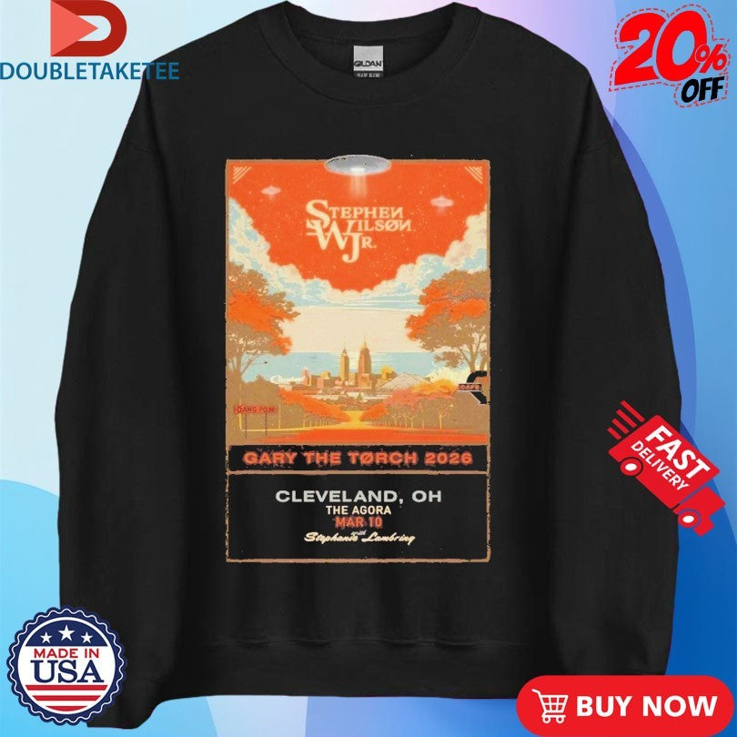 Official Stephen Wilson JR. In Cleveland OH On Mar 10 2026 Shirts