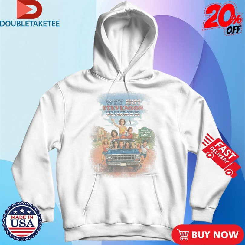 Official Stevenson Ranch X Wet Hot Stevenson Summer Cartoon Shirts