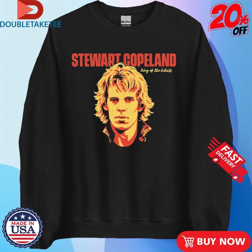 Official Stewart Copeland King Of The Hi-Hats Shirts
