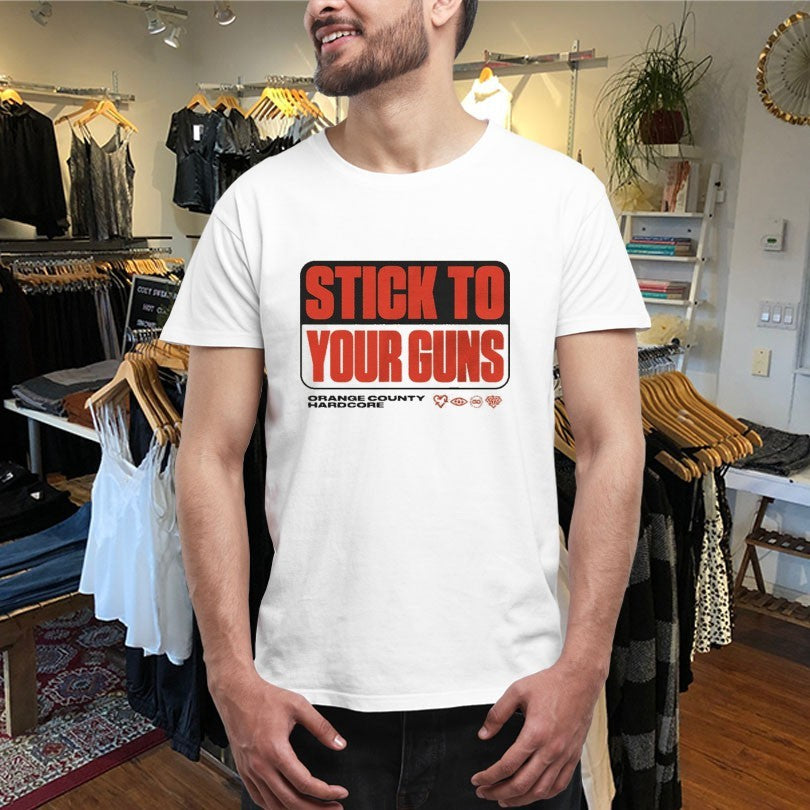 Official Stick To Your Guns Orange County Hardcore LT OCHC Icons Shirts